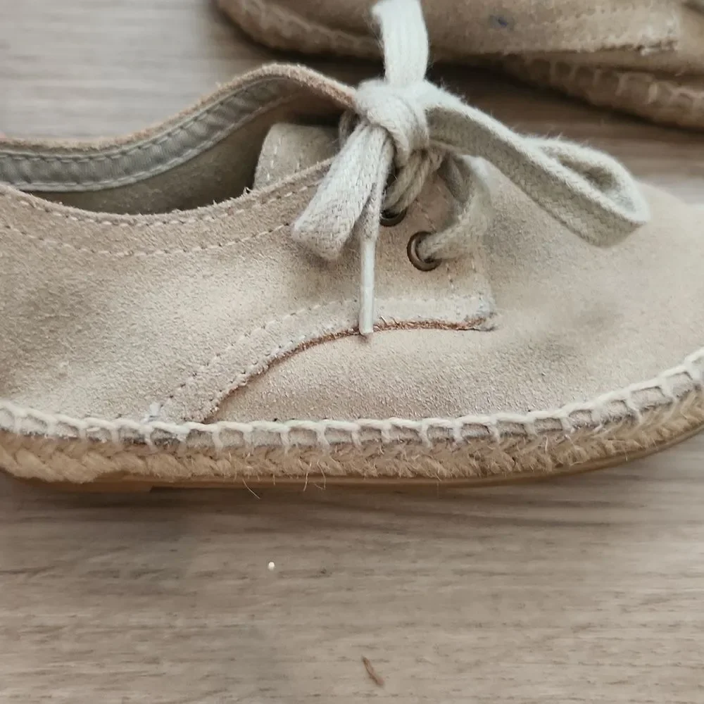 Kids MANGO Tan Suede Shoes